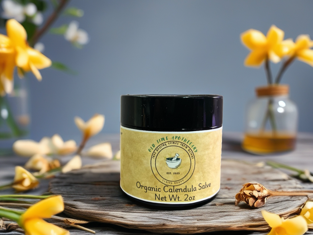 Organic Calendula Salve 2 oz