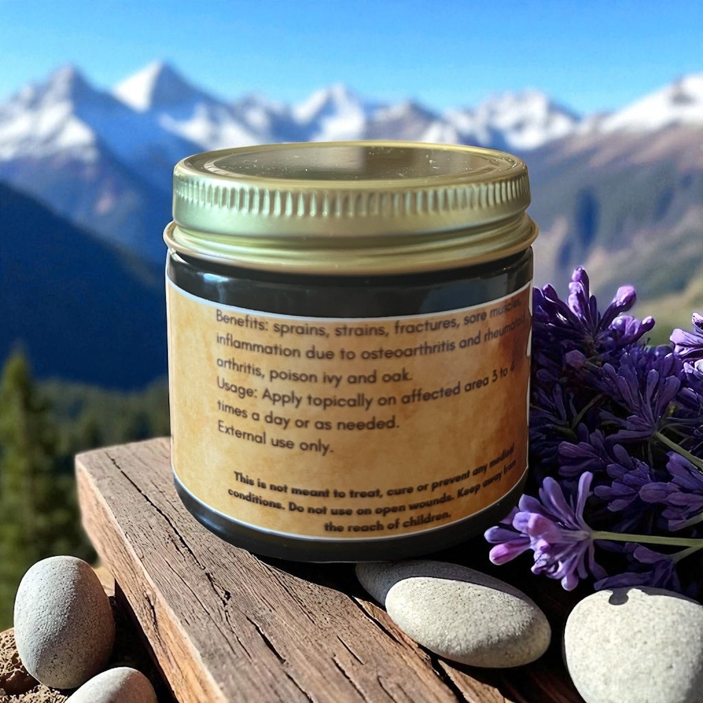 Organic Comfrey Salve 2 oz