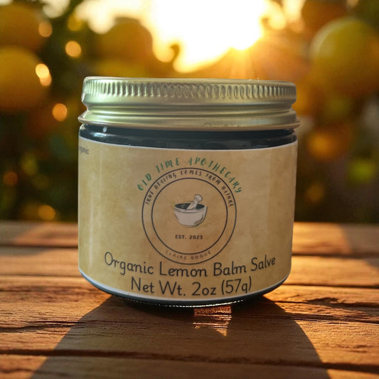 Organic Lemon Balm Salve