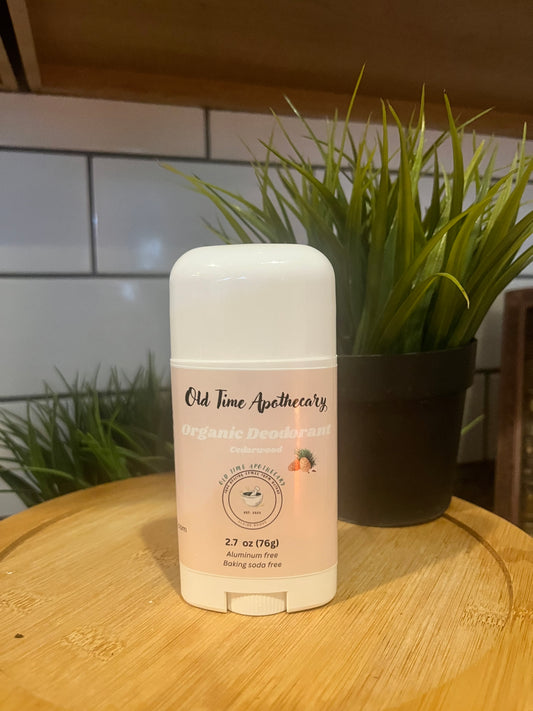 Organic Deodorant - Cedarwood