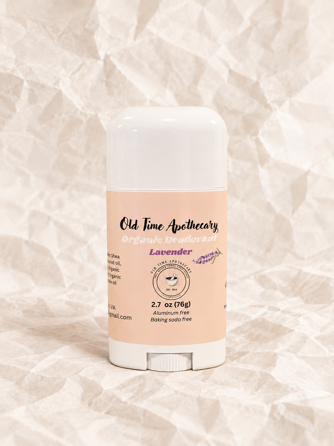 Organic Deodorant- Lavender