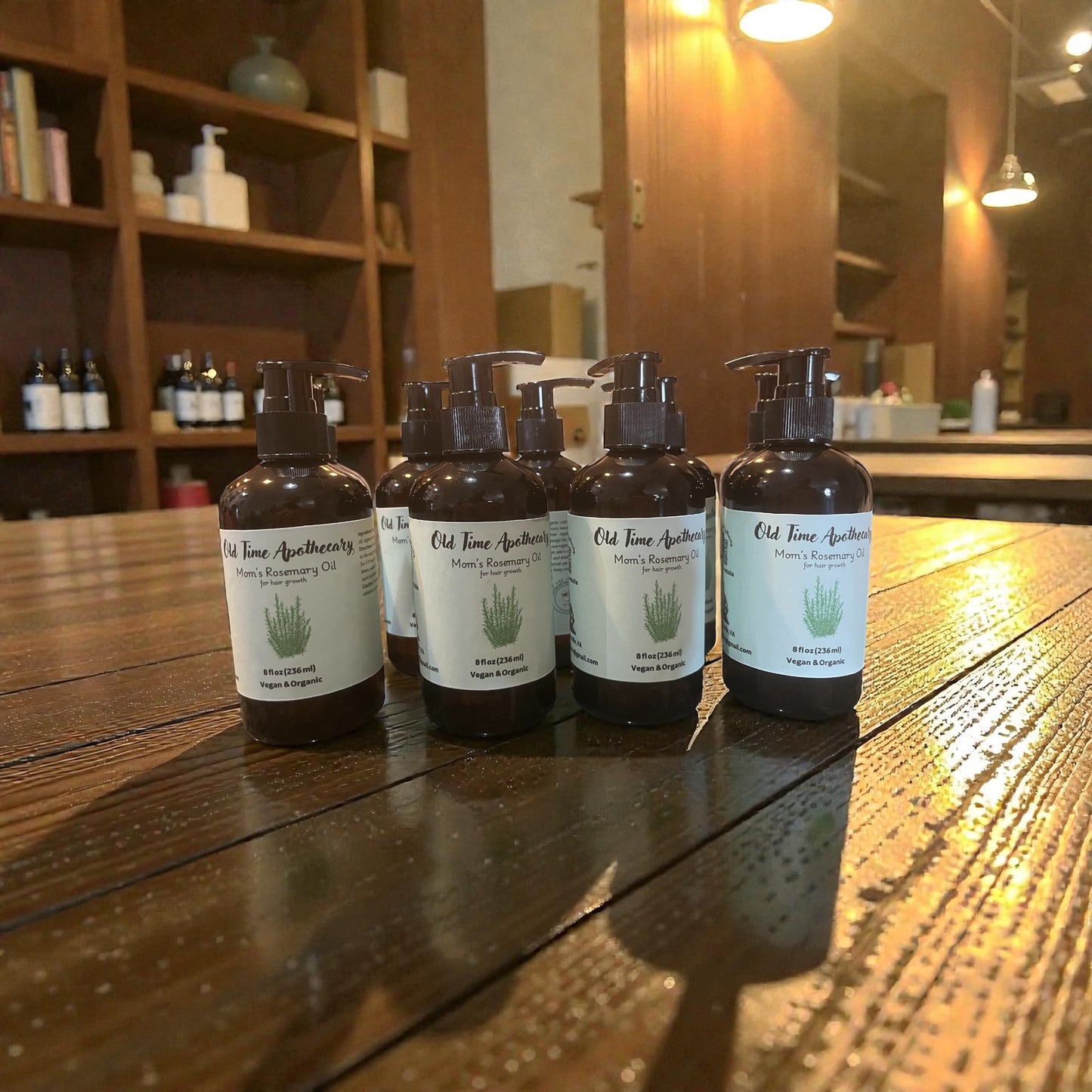 Mom's Rosemary Oil 8 oz