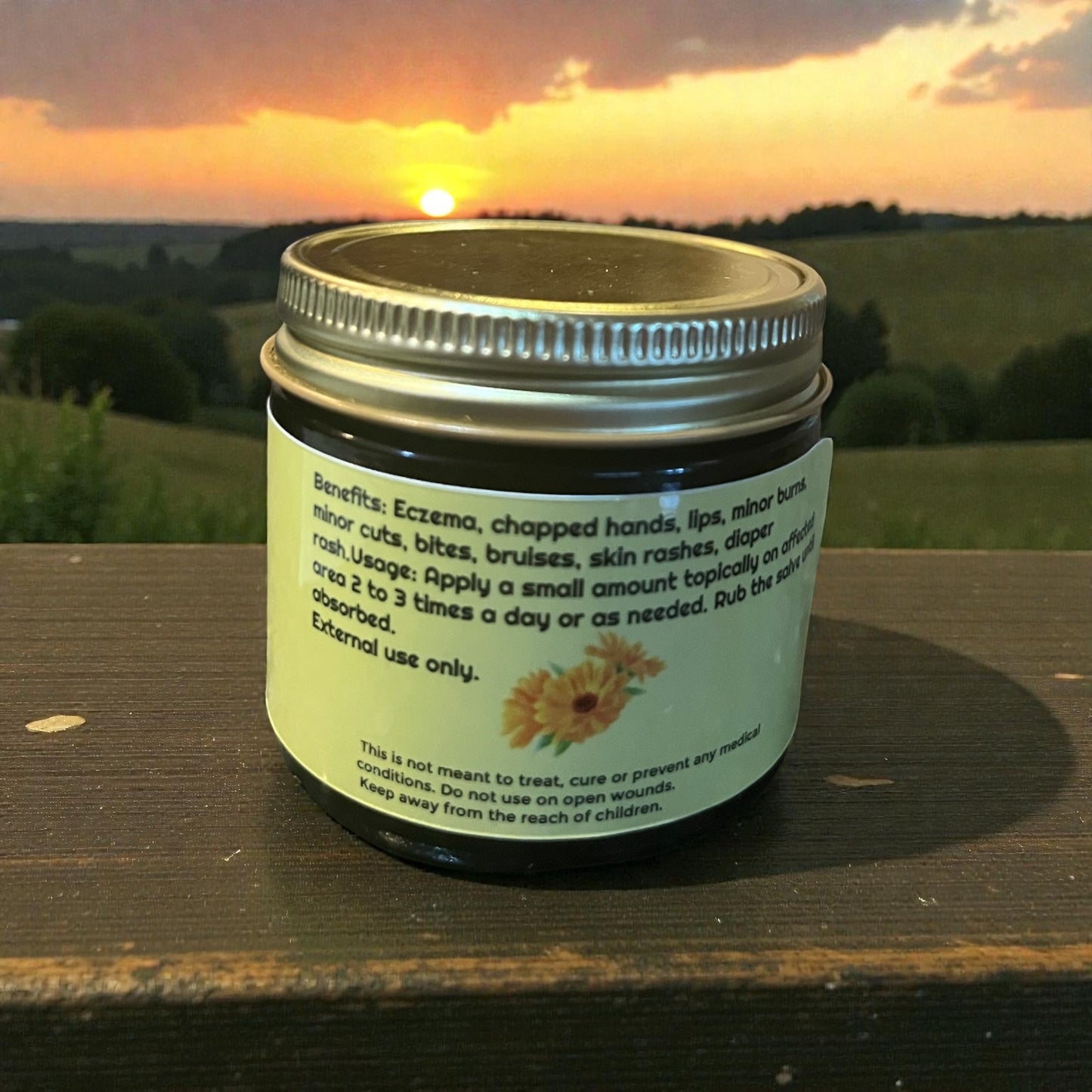 Organic Calendula Salve 2 oz