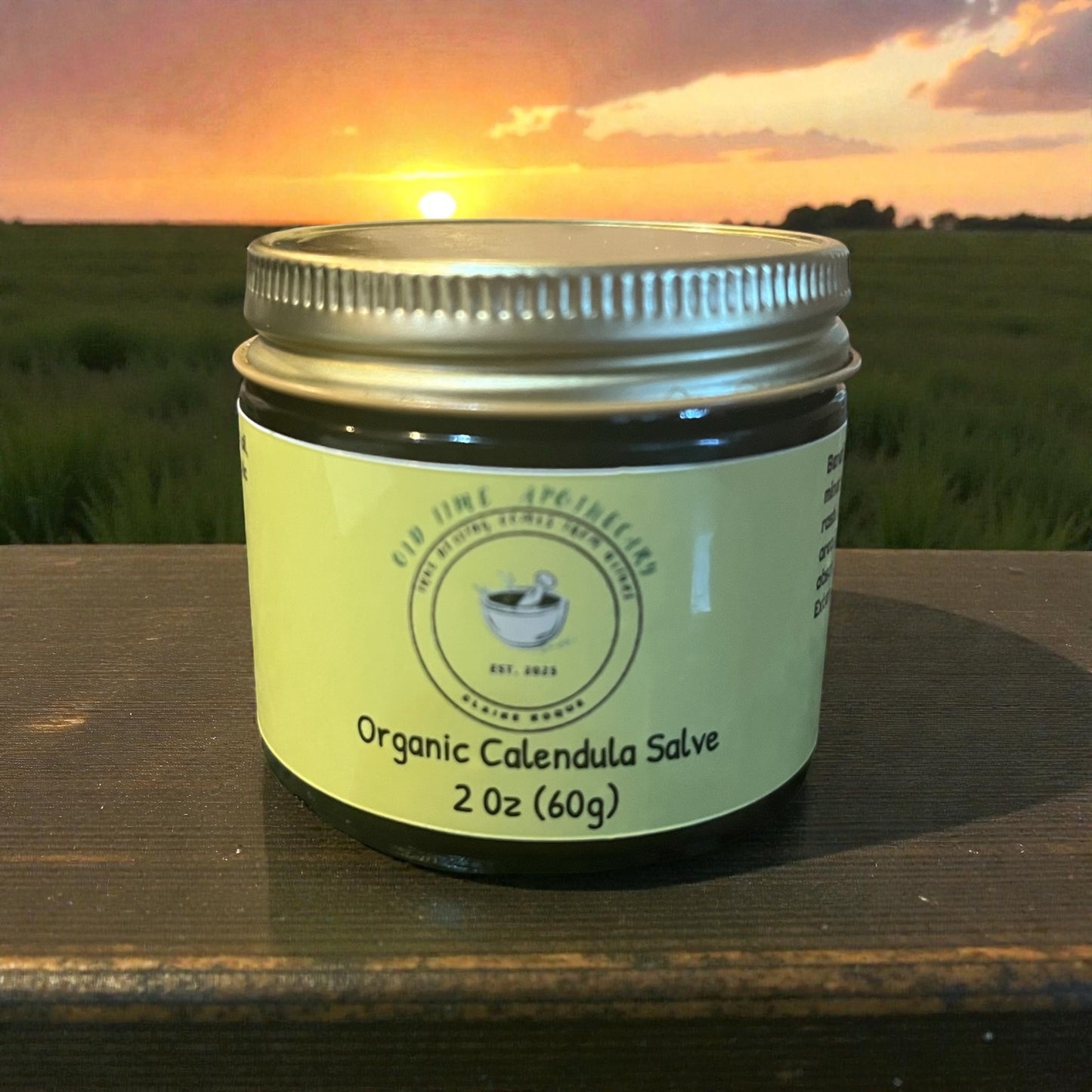 Organic Calendula Salve 2 oz